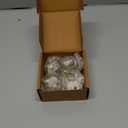 Dresser Knobs for Cabinets and Drawers - Handmade Ceramic Kitchen Cupboard Wardrobe Pull Handle Countryside Boho Decor Furniture Hardware - Multicolor Leaf - Pack of 4