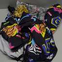 Retro 80s 90s Outfit for Men - 8-Piece Vintage 80s Halloween Costumes for Men-Tracksuit Set with Hip-Hop Accessories (Small, Black)