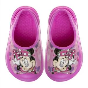 Disney Minie Mouse Girls Clogs closed toe with back strap sandals - Pink, 9-10