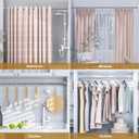 Ausemku Shower Curtain Rod 32-65 Inch Adjustable - 1 Inch Diameter Heavy Duty No drill Spring Tension Shower Rod, Non-Slip Rustproof Telescopic Rod for Bathroom, Nickel