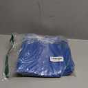 2Pcs Large Swimming Pool Ladder Mat, 17"x38" Protective Non-Slip Pool Step Pad with TextureProtective Ladder Pad for Above Ground Swimming Pools Liner and Stairs (Blue)