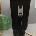 simplehuman 40 Liter / 10.6 Gallon Slim Kitchen Step Trash Can With Secure Slide Lock, Black Plastic
