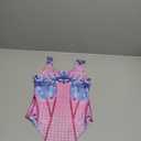 Xefenki Girls Singer Lover Concert Bodysuit Folklore Outfits Costume Halloween Cosplay (9-10 Years)