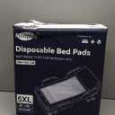 Heavy Duty Underpads 40"X60" Super Sized Chucks Pads 270 Grams Disposable Bed Pads with Strength Cloth Backing Extra Absorption Pads for Incontinence (100X152CM, 15 Count, Discreet Packaging)