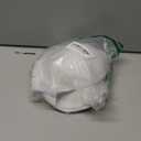 Strapless Clear Back Strap Convertible Bra with Lace Padded Underwired Plus Size Brassiere (32D, White)