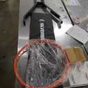 Silverback Height Adjustable In-Ground Basketball Hoop with Tempered Glass Backboard, Pro-Style Breakaway Rim & Backboard Pad 60 Inch