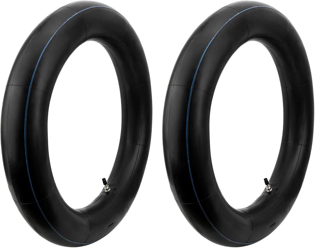 460-17 Motorcycle Inner Tube Fit for 130/70-17 140/70-17 130/80-17 140/80-17 TR4 Straight Valve Stem Inner Tire Motorcycle Dirt Pit Bike Heavy Duty Motorcycle Balance Tube (2pcs)