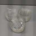 TOSSWARE NATURAL Flat Sip Lid Set of 50 - Plant Based 96mm Lids for Cold Cups - Plastic Alternative Straw Lid - Clear - Only Compatible With TOSSWARE NATURAL 10, 12, 16, 20 & 24oz Cups