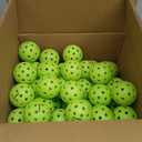 Navona 48 Pack Premium 40-Holes Outdoor Pickleball Balls, Meet USAPA Official Requirement, Perfectly Balanced, High Bounce True Flight, Durable Outdoor Pickleball Set, 2.9"