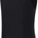 Chest Binder for Transgender FTM Breast Binder Long Trans Tank Binder (Black)