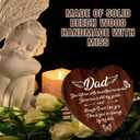 Vetbuosa Memorial Gifts for Loss of Dad, Sympathy Picture Frame,Sympathy Gifts for Loss of Father,Bereavement Remembrance Funeral Condolence Grief Gift,Fits 4x6 In Photo