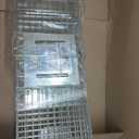 SZHLUX 32" Live Animal Cage Trap, Heavy Duty Folding Raccoon Traps, Humane Cat Trap for Stray Cats, Raccoons, Squirrel, Skunk, Mole, Groundhog, Armadillo, Rabbit, Catch and Release