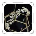 Jorsnovs Fashion Bridal Headpieces for Wedding Bride Hair Accessories Cubic Zirconia Headbands for Women CZ Birthday Gifts