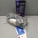 BOB AND BRAD Far Infrared Weighted Heating Pad for Back Pain Relief, Electric Heat Pad for Cramps, Knee, Neck & Shoulder, Moist Heat Therapy & Hands-Free Strap, FSA-HSA Eligible, Gift for Women Men (Gray)