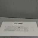 Wireless Keyboard and Mouse Combo, 104 Keys Cute Colorful Keyboard and Mouse with Retro Typewriter for PC/Mac/Laptop/Tablet/Computer/Windows Microsoft, Purple