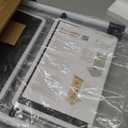 DUMOS Step Ladder, 3 Sturdy Step Stool with AntiSlip Pedal & Comfortable Handrail, Portable Heavy Duty Step Stool for Kitchen, Garage & Outdoor Use, 330lbs, Black