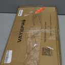 Vayepro 2-Burner Griddle Pan with Glass Lid - Nonstick Stovetop Griddle for Gas, Glass Stove Top - Aluminum Camping Grill Pan for Pancakes, Eggs, Breakfast (16.9" x 10.2" x 1")