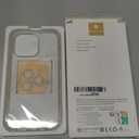 Miracase Magnetic for iPhone 14 Pro Max Case 6.7 inch, (Compatible with MagSafe) Upgrade Full-Body Clear Phone Bumper Case with Built-in 9H Tempered Glass Screen Protector, Magnetic Capri Blue