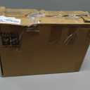 Set of 4 Circular Glass Carafe, 1 Liter Beverage Serveware Carafe with Bamboo Lid, Water Bottles, Clear Glass Pitchers for Mimosa Bar, Milk, Juice, Lemonade(4 Bottles)