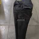 10x10 Pop Up Canopy with Sidewalls, Easy Up Canopy Tent, Heavy Duty Tents for Parties, One Person Set Up Event Tent, Black