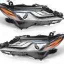8115006G30 8111006G30 Headlights Assembly Compatible with 2021-2022 Camry XSE Headlamps Replace 8115006G30 8111006G30 TO2502300 TO2503300 (left & right)