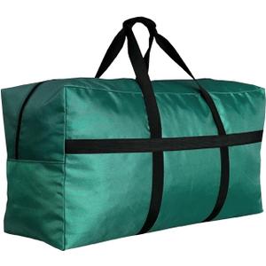 Extra Large Duffle Bag for Travel, Big Foldable Storage Bag - Green