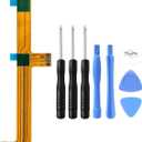 Ubrokeifixit Tab A9 Plus X215 Motherboard Mainboard Connector LCD Display Flex Cable Replacement for Samsung Galaxy Tab A9+ SM-X210 X215 X216 (Yellow-X215)