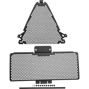 Motorcycle Radiator Grille for Ducati Streetfighter V2 2022-2024 Aluminum Alloy Motorcycle Radiator Guard Cover Screw Gasket Rubber Stopper 1 Set