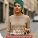 CAPLORD Chemo Cap, Soft Hat for Hair Loss, Headwear for Chemo Patients, Turban Beanie for Cancer Alopecia, Head Cover, Hijab