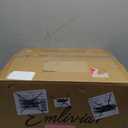 Emliviar 3 Pack Amber Hanging Lamps DYE287G2-MIL BK Bundle with 4-Pack A19 LED Bulbs