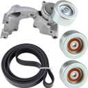 Drive Belt Tensioner and Idler Pulley Compatible with Lexus ES350 2007-2012, RX350 2007-2009, Compatible with Toyota Avalon 2005-2012, Camry 2007-2011, Sienna 2007-2010, 3.5L V6 only