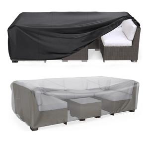 Heavy Duty Patio Furniture Covers Waterproof, Mrrihand Patio Furniture Outdoor Sectional Sofa Set , Patio Table and Chair Set Cover 89.7"L×62.2"W×28.3"