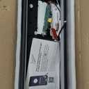 Shine LUEST Modern LED Ceiling Lights for Bedroom 26" Dimmable Square Ceiling Lights for Living Room with Remote Control Black Bedroom Light Fixture for Kitchen,Bathroom,Balcony