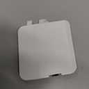 X AUTOHAUX Car Right Side Rear Bumper Tow Hook Cover Towing Eye Cap for Mazda CX-5 2017 2018 2019 2020 2021 KB8A50EK1BB Trailer Cap White