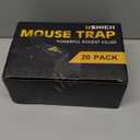 20 Pack Mouse Traps Indoor for Home,Mice Traps for House,Reusable Mouse Trap That Work,Small Mice Catchers for Home Indoor, Quick Set Mousetraps Effective