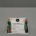 L. Ultra Thin Pads for Women, Regular Absorbency, Organic Cotton Top Layer, Unscented Pads with Wings,  Packs of 28)