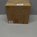 Kingsyard Bluebird Feeders for Outdoors Hanging, All Metal, Cage Mealworm Bird Feeder with Tray, Squirrel Proof & Weatherproof, Easy to Refill & Clean (Blue)