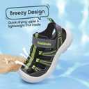 Balabala Kids Sandals Boys Sandals Girls Sandalsr Beaches Sandals Outdoor Sports Sandals Non-slip Summe Athletic Sandals (13 Little Kid, Dark Grey)