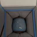 Mini Pet Urn, Small Pet Memorial Urn Handmade Ceramic Pet Urn Suitable for Home or Office Urn with Delicate Box - Blue (Blue)