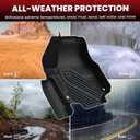LASFIT Floor Mats for Chrysler Pacifica 2017-2026, All-Weather TPE Floor Liners & Trunk Cargo Mats Accessory for Pacifica/Voyager (7-Seater,Non Hybrid