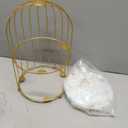 Bird Cage Cake Stand 13.77In Iron Dessert Display Stand for Wedding Party Birthday Baby Shower Afternoon Tea Celebrations