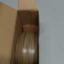 Misty Brown Wood Cord Hider - 4FT Soft Cord Protector, Hide Extension Floor Wire Covers for Cords, Organizer Wires Floor Cable Cover, Cable Cavity: 0.47" (W) x 0.24" (H)