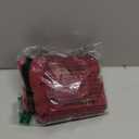 Eytino Plus Size Womens Tops Sexy V Neck Bell Sleeve Chiffon Blouse Loose Casual Flowy Summer Shirts, 1X Burgundy