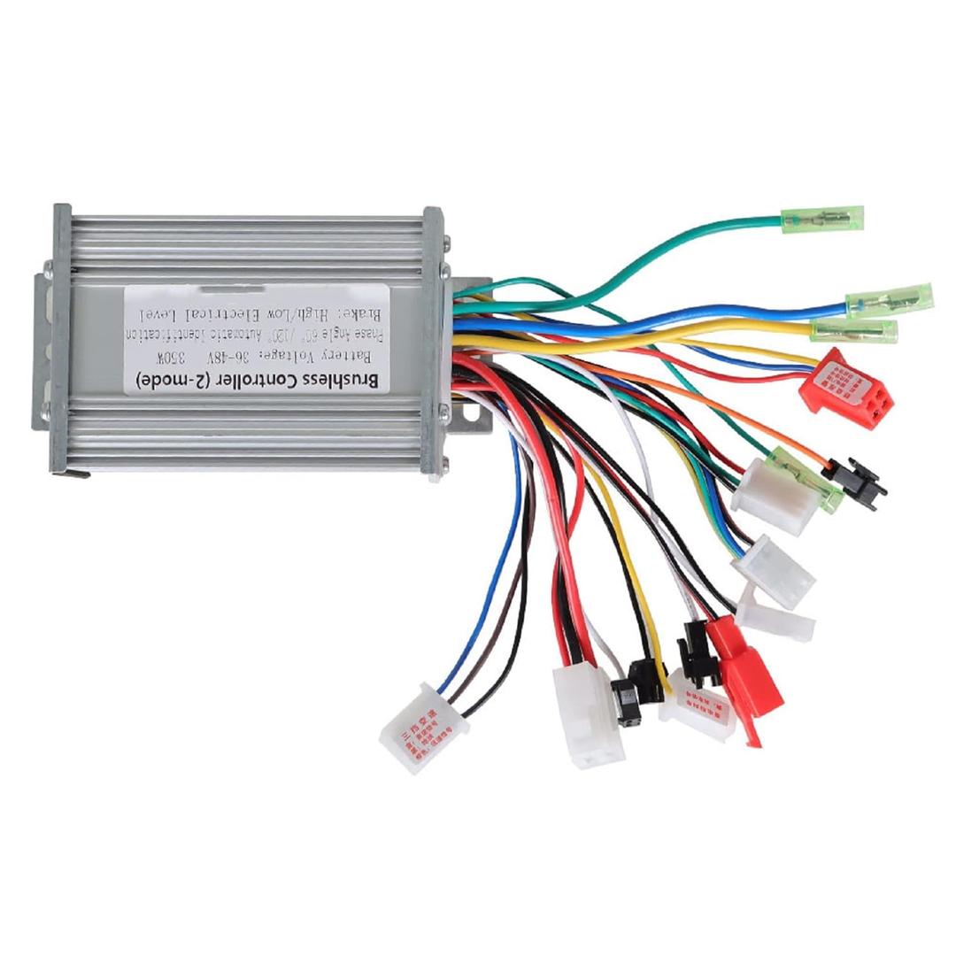 labwork Brushless Motor Speed Controller 36V-48V 350W Replacement for Electric E-Bike Scooter