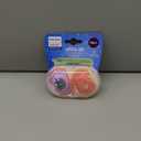 Philips Avent Ultra Air Pacifiers - Orthodontic Design, for Babies 18 Months+, Extra-Firm Silicone Symmetrical Nipple, BPA-Free, with 2 Sterilizing Cases, 4 Pack, SCF349/54 (red)