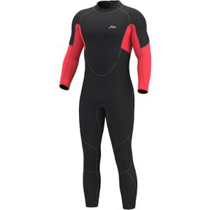 Hevto Men Wetsuit 5/4/3/2mm Neoprene Full Wet Suit in Cold Water for Scuba Diving Surfing Swimming for Water Sports (Large)