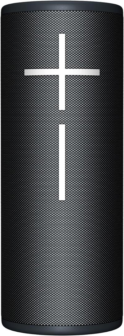 Ultimate Ears MEGABOOM 4 Portable Waterproof Bluetooth Speaker, 360-Degree Sound, Thundering Bass, 147ft Range, 20-Hour Battery, Floating Speaker - Black