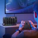 RGB Charger Dock for Nintendo Switch 2 2025- with Cooling Fan,8 in 1 Switch 2 Chagrer Dock for Joycon 2/1, Dual-Direction Charging, LED Indicators, Magnetic Charge Switch2 Accessories