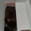 REECHO Human Hair Toppers for Women Real Human Thick Hair Topper Invisible Wiglett for Daily Wear Adding Instant Volume, Medium Brown (3.6x4.6")