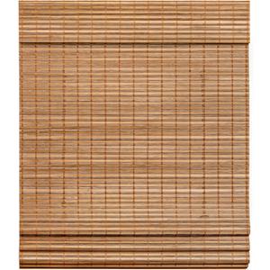 LazBlinds Cordless Bamboo Roman Shades, Light Filtering Window Treatment, Roll Up Bamboo Blinds for Windows, 33'' W x 60'' H